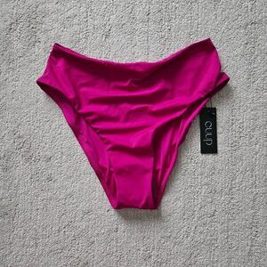 Cuup The Highwaist Swim Bottom in Orchid Size Medium